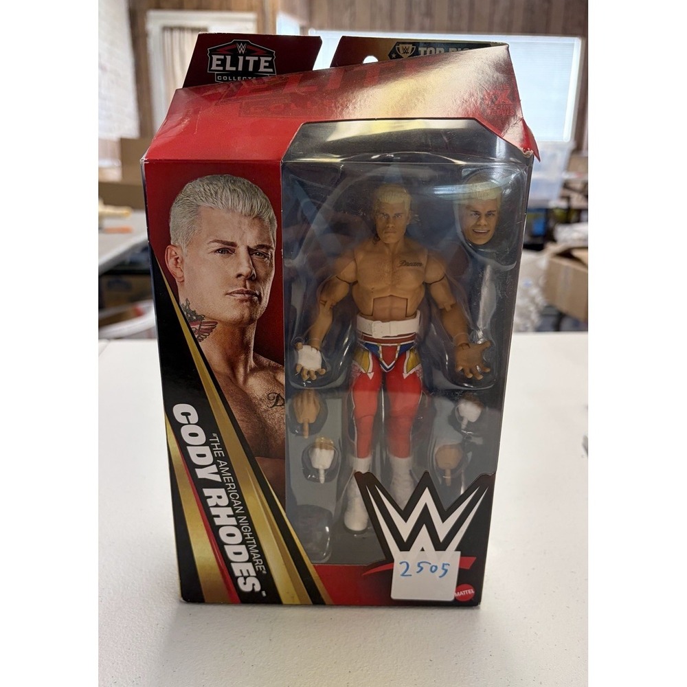 WWE Elite Collection Top Picks American Nightmare Cody Rhodes Mattel New Bx Dmg